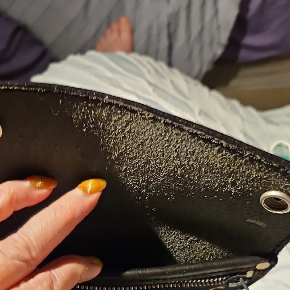 Black Leather Motorcycle Atlantic Leather Works Wallet